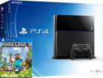 Sony Playstation 4 500Gb + игра Minecraft